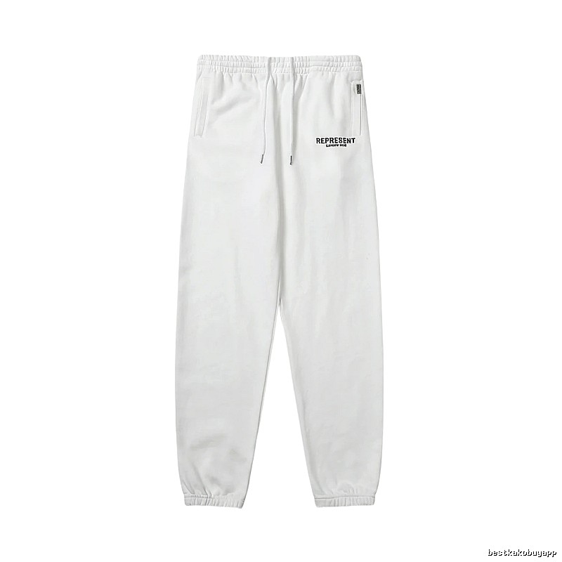 REPRESENT Basic White Sweatpants