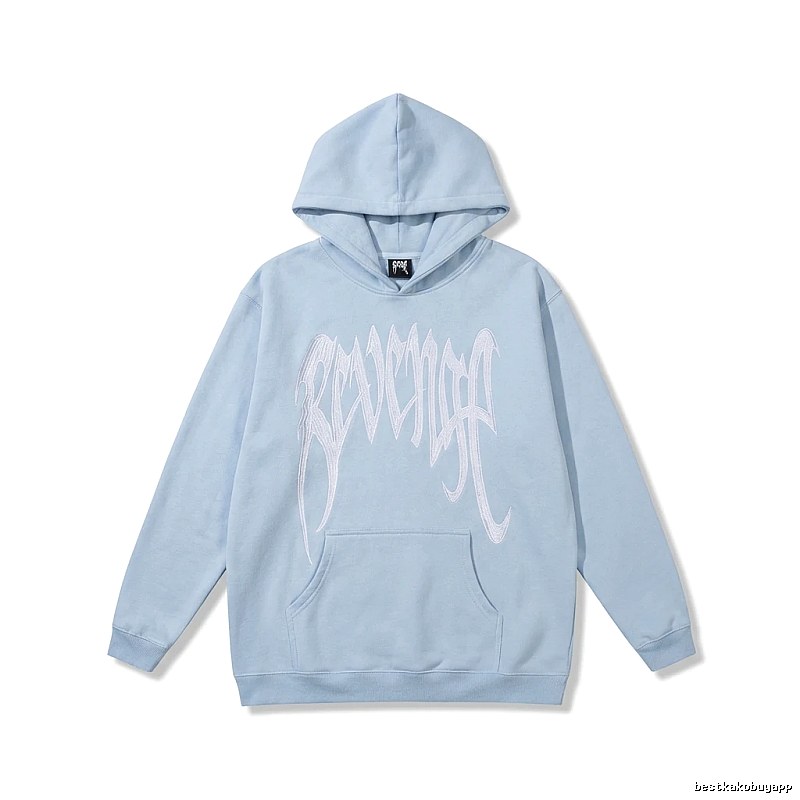 Revenge trendy and cool style light blue sweatshirt