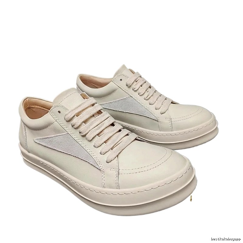 Rick Owens minimalist style off-white board shoes
