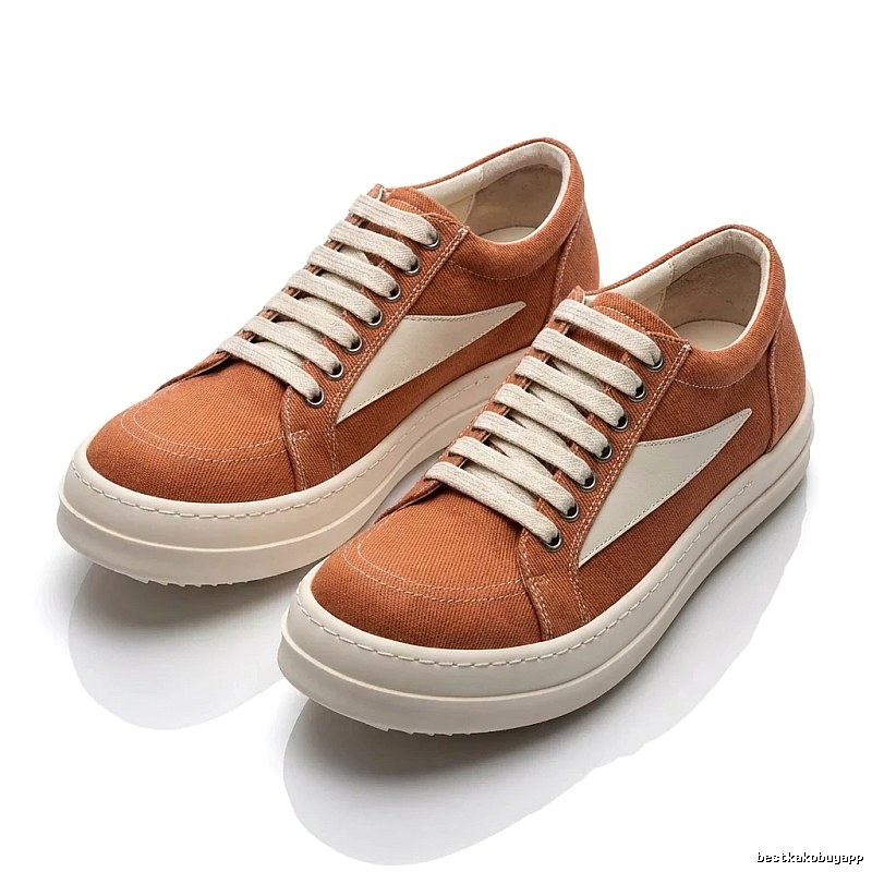 Rick Owens retro brown and white shoes