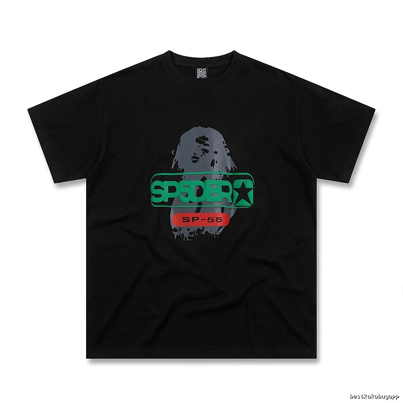 Sp5der Dark Cool Trend Short Sleeve