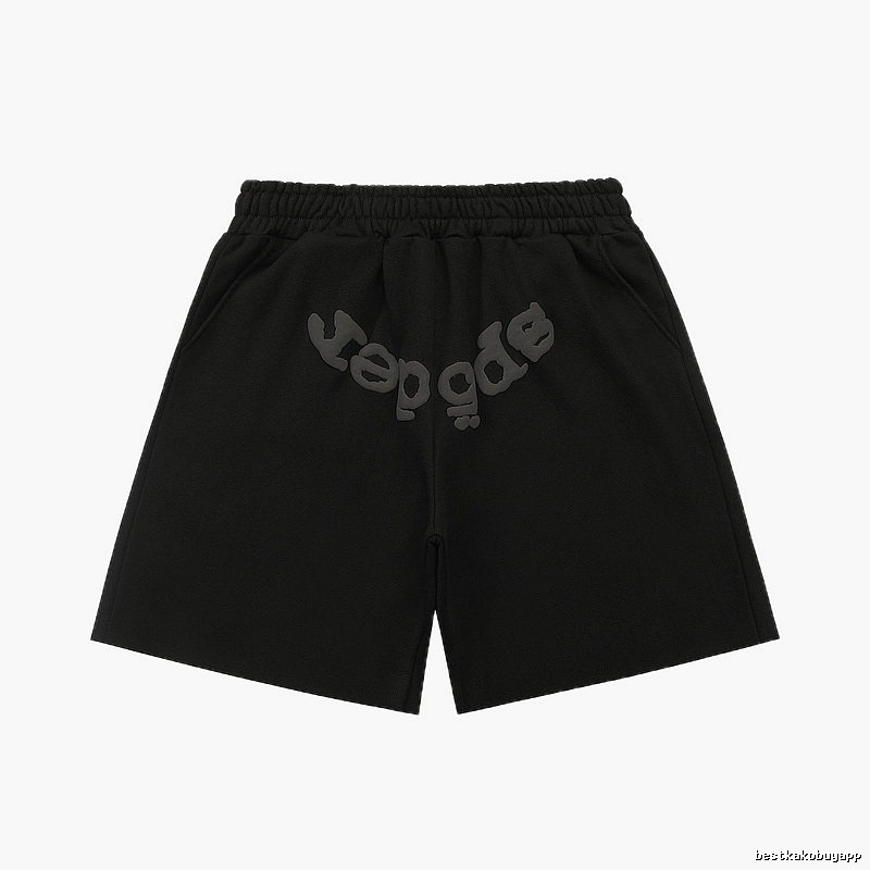 Sp5der letter trendy brand style shorts