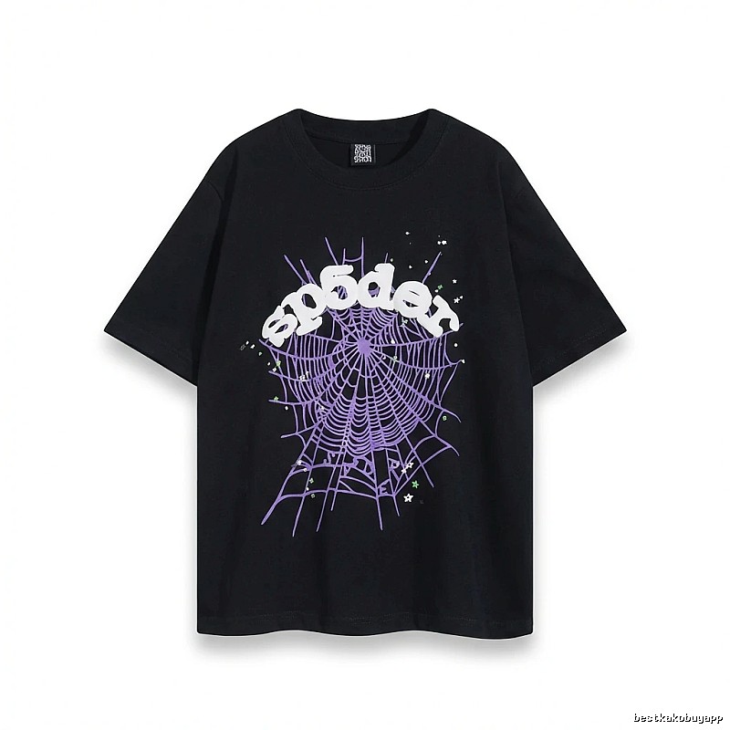 Sp5der Spider Web Dark Style T-shirt