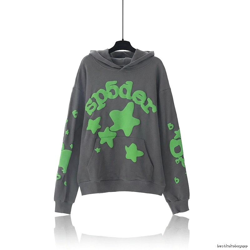 SP5der Star Trendy Cool Gray Sweatshirt