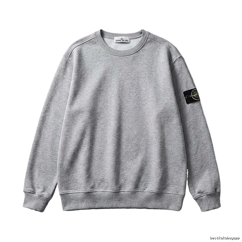 Stone Island basic grey sweatshirt