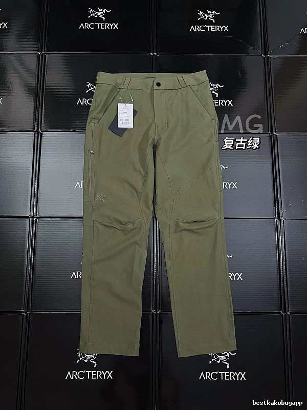 Streetwear Olive Arc'teryx Technical Hiking Pants