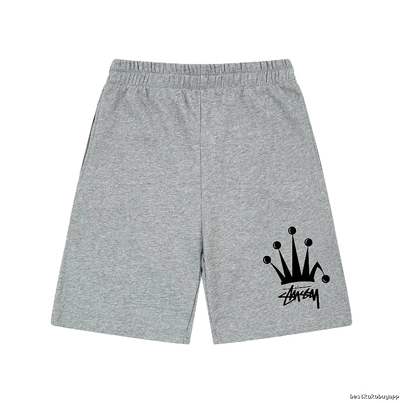 Stussy Crown Style Grey Shorts