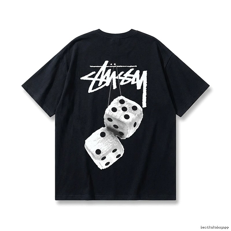 Stussy Dice Style Black T-shirt