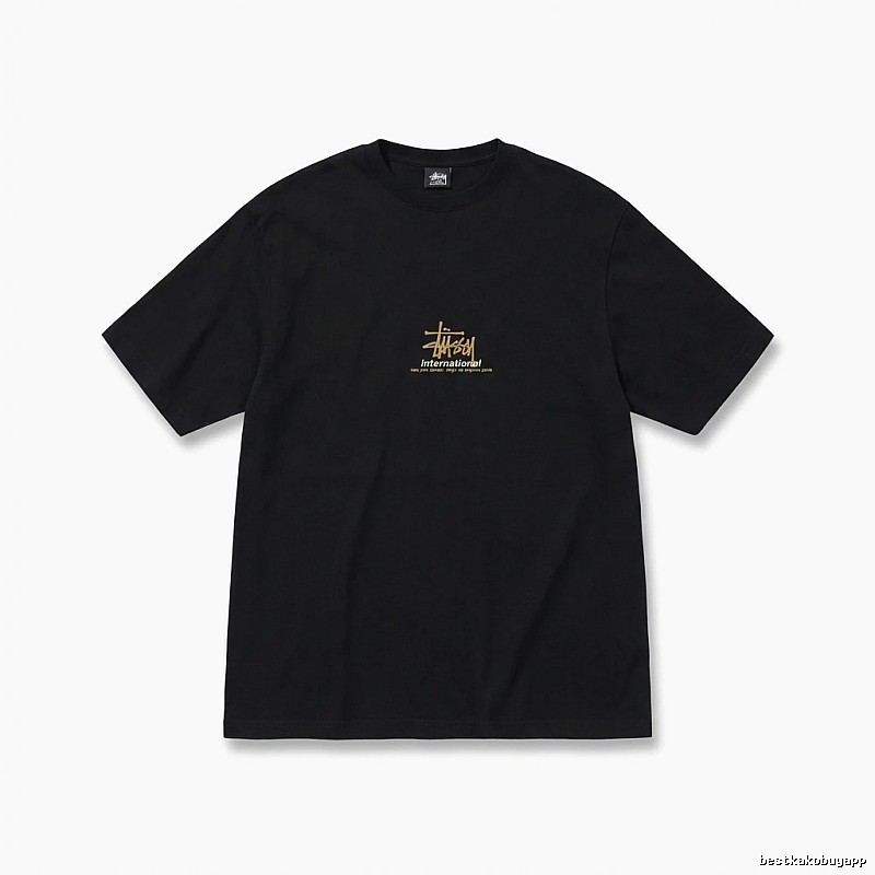 Stussy International Style Black T-shirt