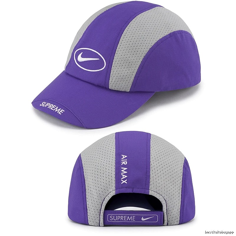 Supreme AIR MAX Purple Baseball Cap