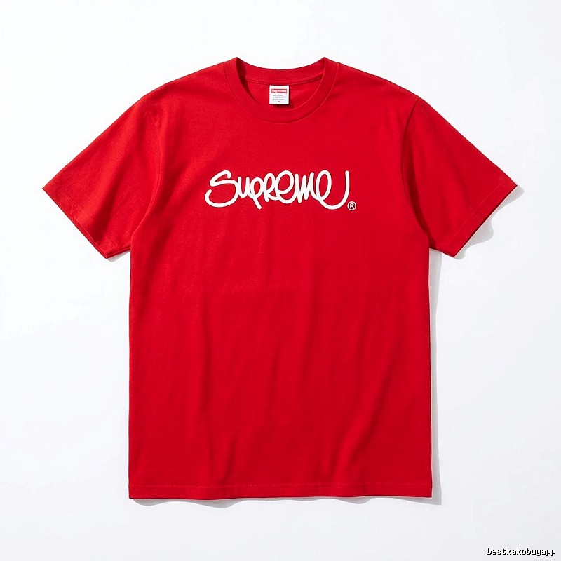 Supreme basic red T-shirt