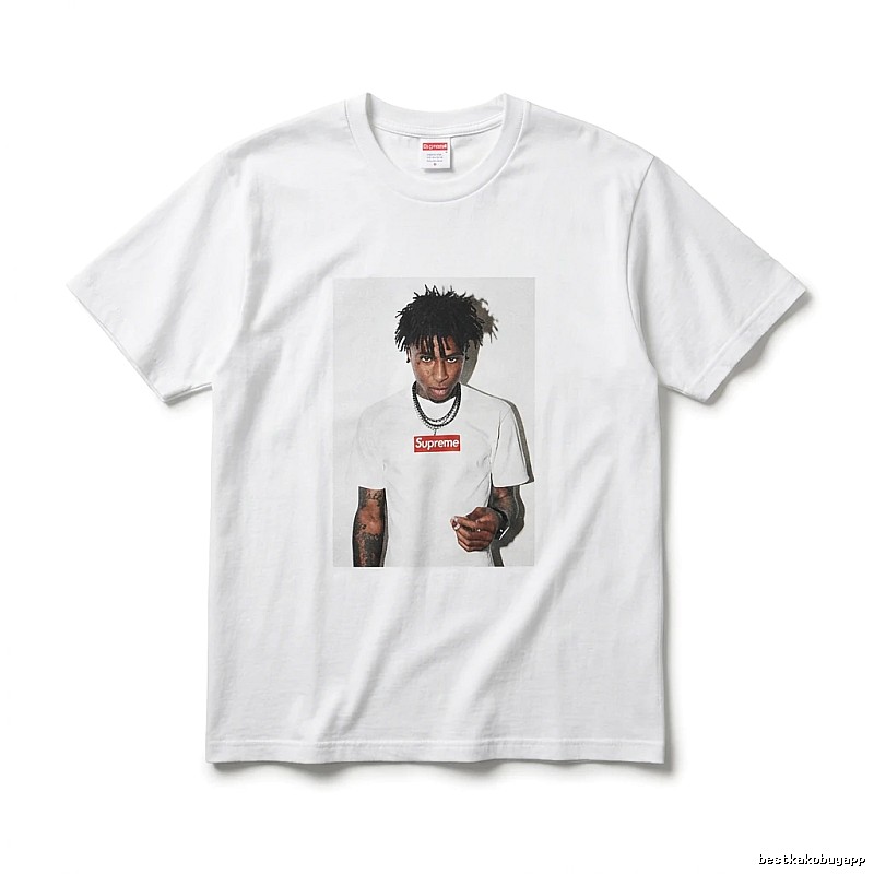 Supreme Portrait Style White T-shirt