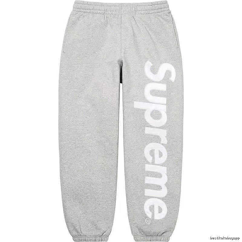 Supreme Sport Logo hoodie Gray Red Oversized for Collection Drops