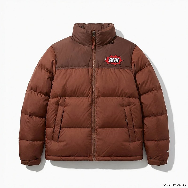 The North Face Mocha Brown Down Jacket