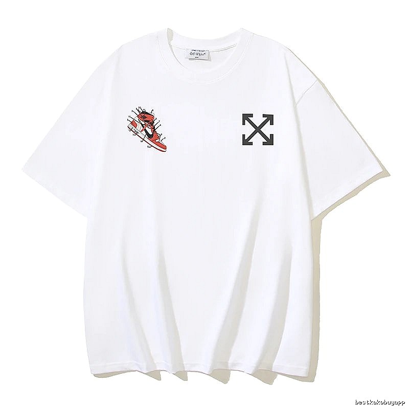 Thrasher Classic Flame logo T-shirt White Red Thrasher with Travel-Friendly Style