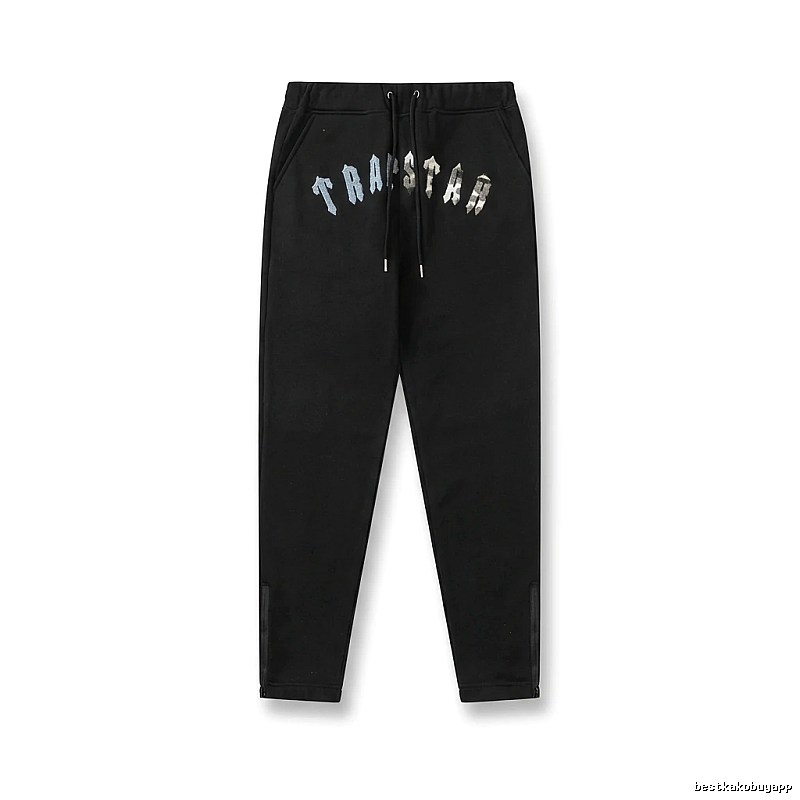 Trapstar Letter Style Black Sweatpants