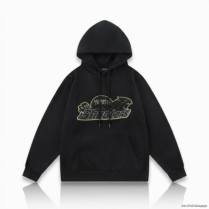 Trapstar Print Trendy and Cool Black Sweatshirt