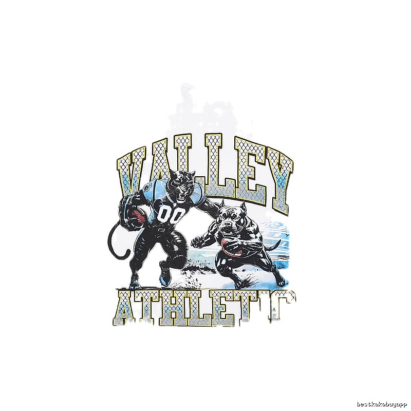 Valley Sports American Retro White Short-sleeve T-shirt