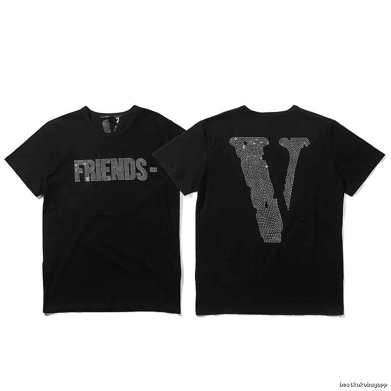 Vlone Friends Trendy and Cool Black T-shirt