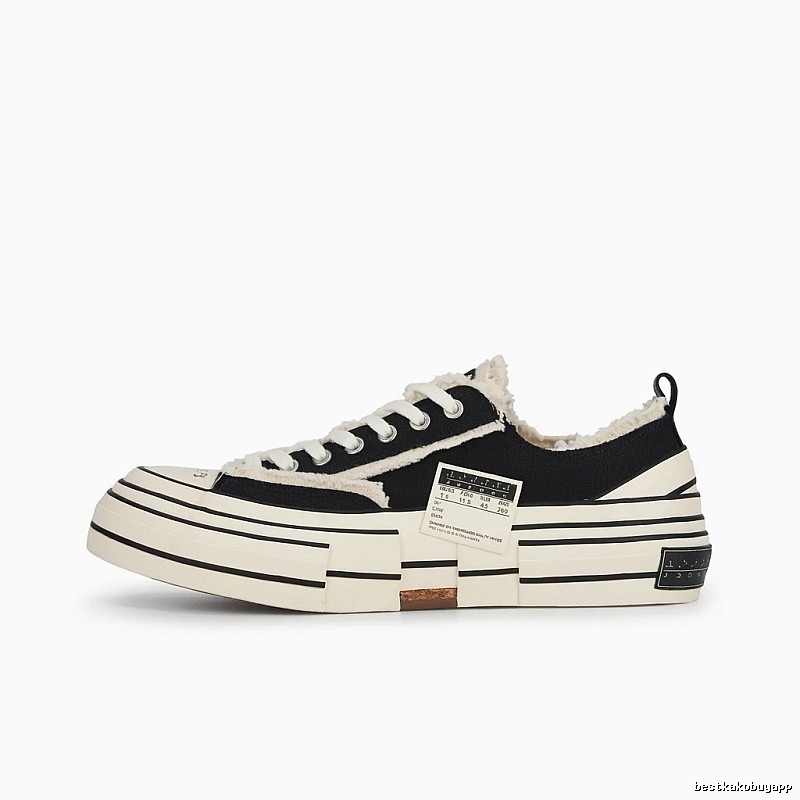Xvessel vulcanized retro-style skate shoes